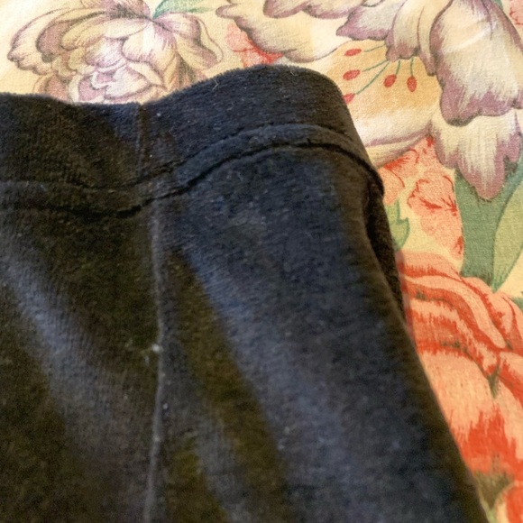 Sarah Morgan Women’s Black Velour Pants Size Large - Picture 7 of 10